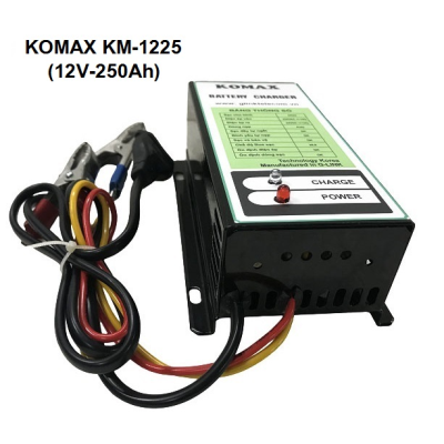 Nạp ắc quy tự động KOMAX 12V-200Ah, KM-1225