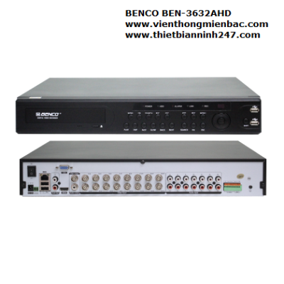 Đầu ghi hình 32 camera BENCO BEN-3632AHD